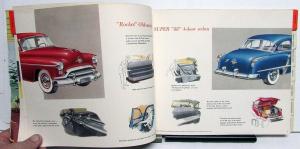 1951 Oldsmobile Dealer Album  88 Super 88 98 De Luxe Convertible Original Rare