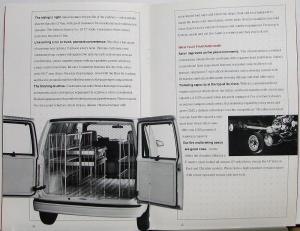 1985 GMC Safari Van Marketing Manual DEALER ONLY ITEM Original
