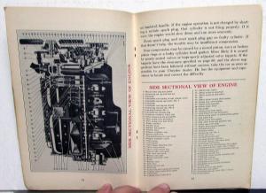1941 Chrysler C30 Saratoga New Yorker Owners Operators Manual Original