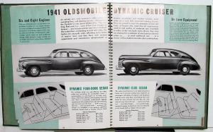 1941 Oldsmobile Dealer Album Special Series Dynamic Cruiser Custom Cruiser Rare