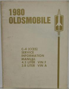 1980 Oldsmobile C-4 Computer Controlled Emission System CCES Information Manual