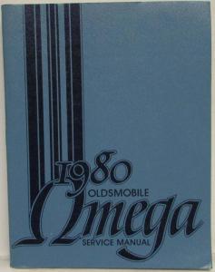 1980 Oldsmobile Omega Service Shop Repair Manual