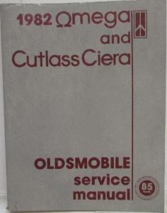 1982 Oldsmobile Service Shop Repair Manuals - 4 Volumes