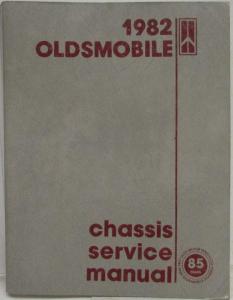 1982 Oldsmobile Service Shop Repair Manuals - 4 Volumes