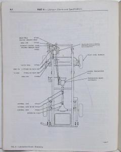 1968 Ford Truck Service Shop Maintenance and Lubrication Manual