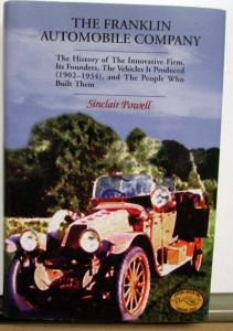 1902-1934 The Franklin Automobile Company History Signed