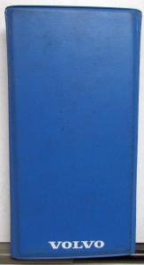 1975 Volvo Dealer Album Color and Upholstery Fabric and Paint 164 242 244 245