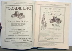 1902-1961 Cadillac Ads Book V-8-12-16