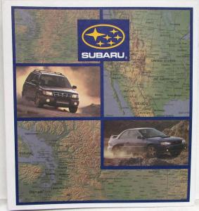 1998 Subaru Media Press Kit - Forester Outback Legacy Impreza