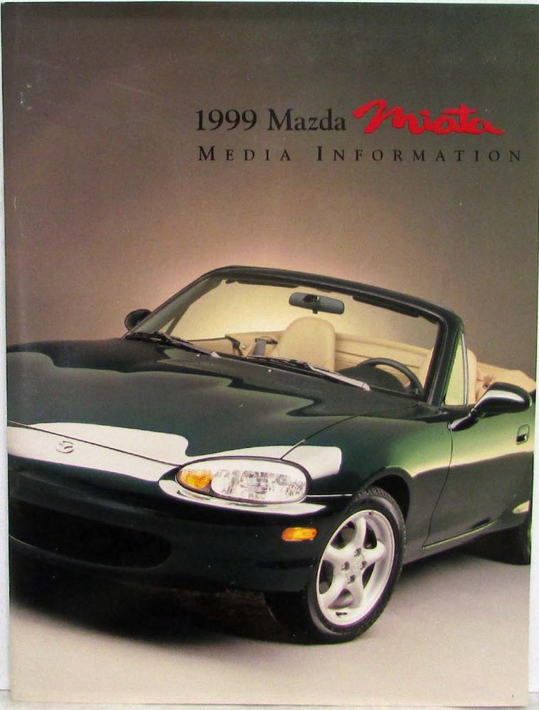 1999 Mazda Miata Media Information Press Kit