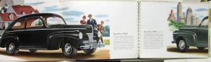 1941 Ford Dealer Album Super De Luxe Special Woody Pickup Truck Panel COE Bus