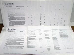 1997 Buick Media Information Press Kit - Century Riviera LeSabre Regal Skylark