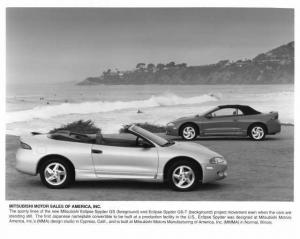 1996 Mitsubishi Eclipse Spyder GS and GS-T Press Photo 0066
