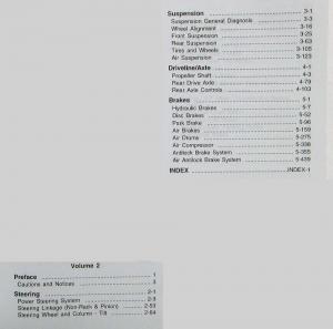 1998 GMC Chevrolet Medium Duty Truck T Series Service Shop Repair Manual - 3 Vol