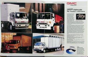 1987 GMC W4 W6 W7 & W7HV Forward Trucks Sales Brochure Original