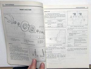 1980 Dodge D50 & Plymouth Arrow Pickup Truck Service Shop Repair Manual Original