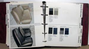 1971 Mercury Color & Upholstery Selections Album Cougar Cyclone Comet Marquis