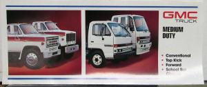 1988 GMC Truck Medium Duty Conv Top Kick Fwd Sch Bus Chassis Sales Folder MAILER