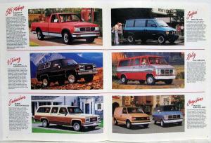 1988 GMC Light-Duty Trucks Media Information Press Kit