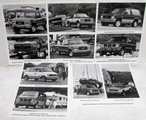 1988 GMC Light-Duty Trucks Media Information Press Kit