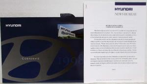 1998 Hyundai Media Information Press Kit - Tiburon Sonata Elantra Accent