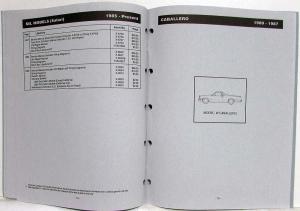 1992 GMC Truck Service Publications Catalog