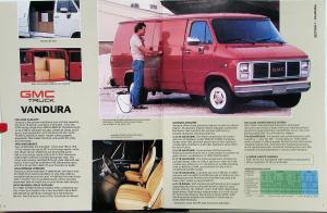 1988 GMC Van Cab & Chassis F/C Model Trucks Sales Brochure Original