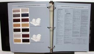 1984 Oldsmobile Dealer Album Paint Chips Upholstery Firenza Omega Cutlass Delta