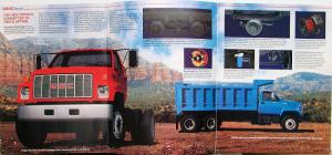 1989 GMC TopKick Series 5000 6000 7000 Med Duty Truck Sales Brochure Original