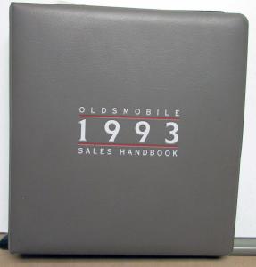 1993 Oldsmobile Dealer Album Paint Chips Upholstery Achieva Cutlass Silhouette