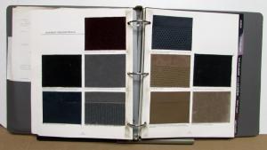 1993 Oldsmobile Dealer Album Paint Chips Upholstery Achieva Cutlass Silhouette