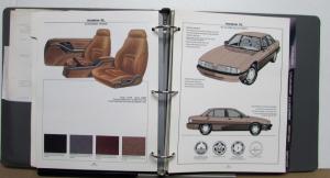1993 Oldsmobile Dealer Album Paint Chips Upholstery Achieva Cutlass Silhouette