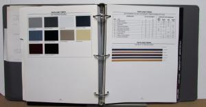 1993 Oldsmobile Dealer Album Paint Chips Upholstery Achieva Cutlass Silhouette