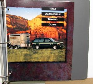 1993 Oldsmobile Dealer Album Paint Chips Upholstery Achieva Cutlass Silhouette