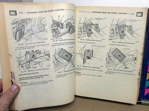 1981 Dodge Plymouth Front Wheel Drive Service Shop Manual Set K Car Omni Horizon