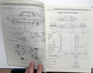 1981 Dodge Challenger Plymouth Sapporo Service Shop Repair Manual