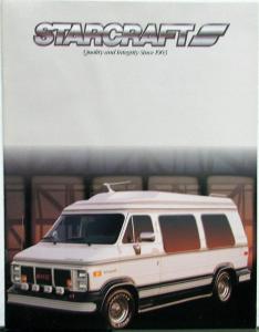 1989 GMC Vandura Starcraft  Van Conversion Sales Brochure Original
