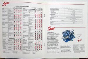 1989 GMC Safari Rally STX Vans Truck CANADIAN Sales Brochure Original