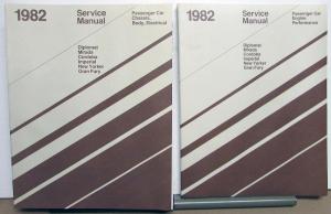 1982 Chrysler Dodge Plymouth Service Shop Manual RWD Diplomat Mirada Cordoba