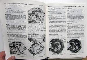 1982 Chrysler Dodge Plymouth Service Shop Manual RWD Diplomat Mirada Cordoba