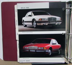 1988 Buick Dealers Album Paint Chips Upholstery Skyhawk Skylark LeSabre Riviera
