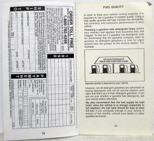 1990 Ford F-150 Thru 350 F-Super Duty and Bronco Maintenance Schedule and Log