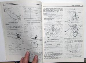 1983 Dodge Plymouth Sapporo Challenger Dealer Service Shop Repair Manual