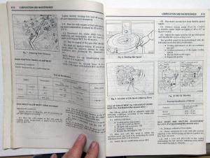 1983 Dodge Colt Dealer Service Shop Repair Manual Sub-Compact