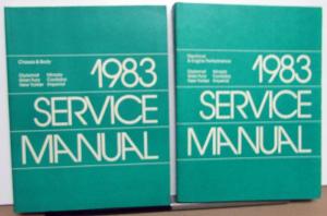 1983 Chrysler Dodge Plymouth Rear Wheel Drive Car Dealer Service Shop Manual Set