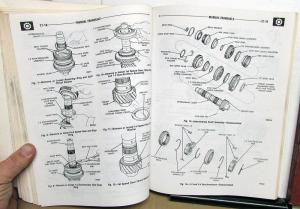 1984 Dodge Caravan & Plymouth Voyager Front Wheel Drive Van Service Shop Manual