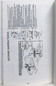 1981 Chevrolet Malibu Owners Manual