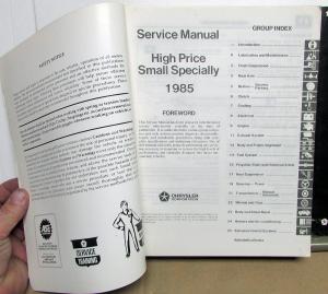 1985 Dodge Conquest Dealer Service Shop Repair Manual With Supplement