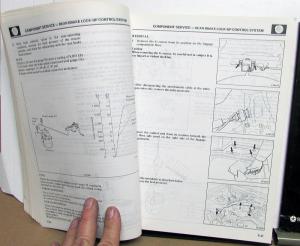 1985 Dodge Conquest Dealer Service Shop Repair Manual With Supplement