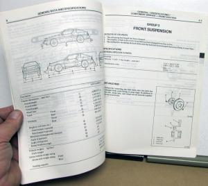 1985 Dodge Conquest Dealer Service Shop Repair Manual With Supplement